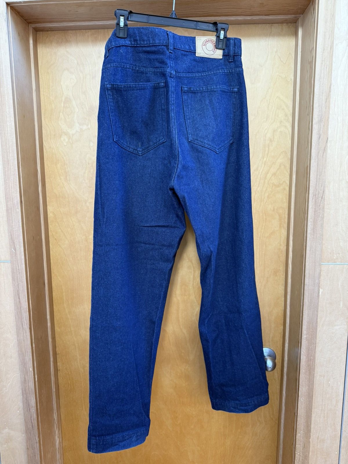 Schnaydermans Pleated Denim Jeans Size US 31 - 6 Thumbnail