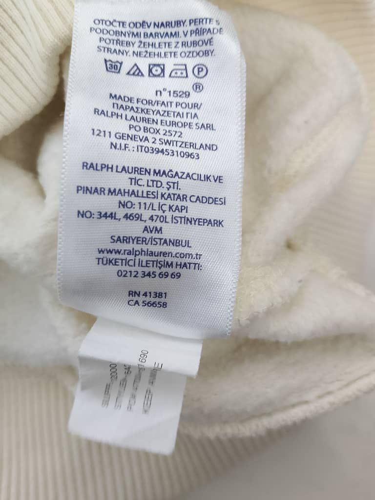 Polo Ralph Lauren × Vintage VINTAGE POLO RALPH LAUREN SWEATSHIRT Size US XXS / EU 40 - 7 Thumbnail
