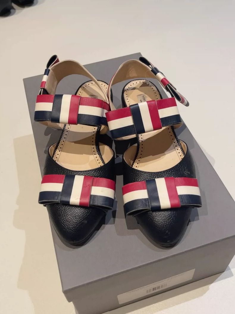 Thom Browne Thom Browne leather shoes Size US 5.5 / IT 35.5 - 1 Thumbnail