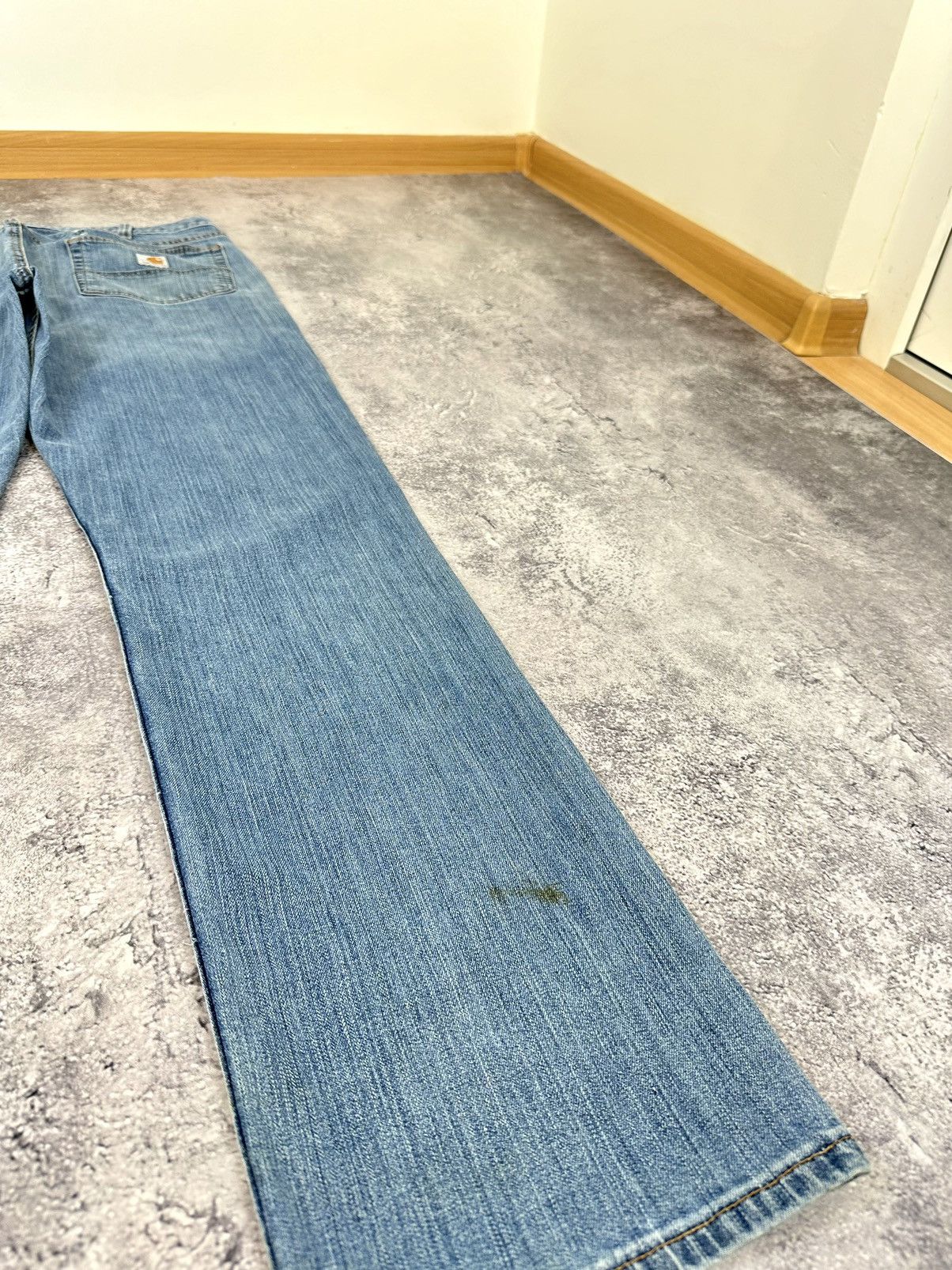 Carhartt Vintage Carhartt American Light Blue Denim Y2K Opium Jeans Size US 36 / EU 52 - 4 Thumbnail