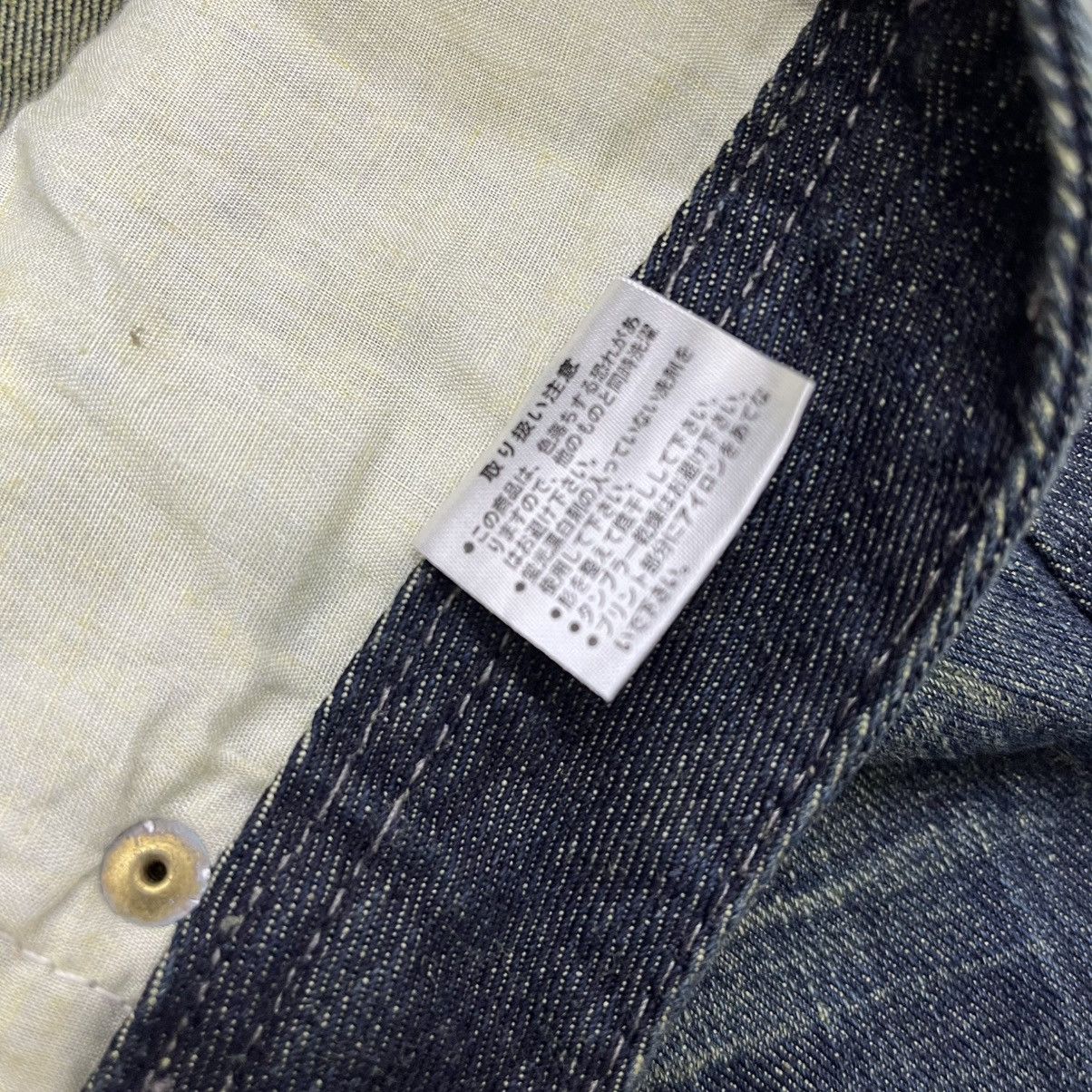 If Six Was Nine × Japanese Brand × Le Grande Bleu (L.G.B.) 2000s Japanese Brand Nice Design Faded Flared Jeans Size US 30 / EU 46 - 8 Thumbnail