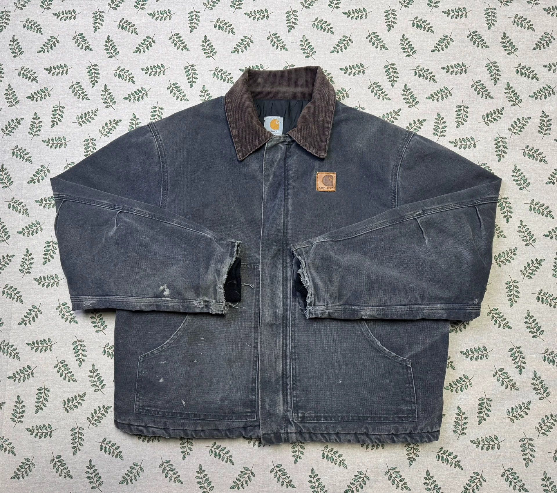 Carhartt Vintage Carhartt J22 Gasoline Blue XL Jacket Size US XL / EU 56 / 4 - 1 Thumbnail