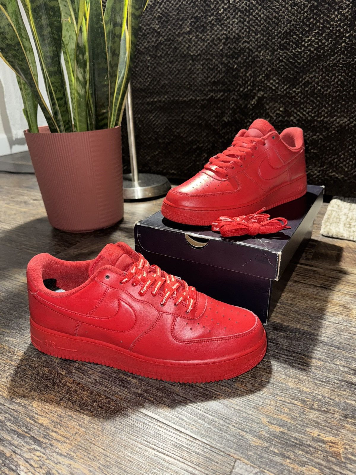 Nike Nike Air Force 1 Low 07 LV8 1 – Size 13 OG Box/Supreme Laces Size US 13 / EU 46 - 2 Thumbnail