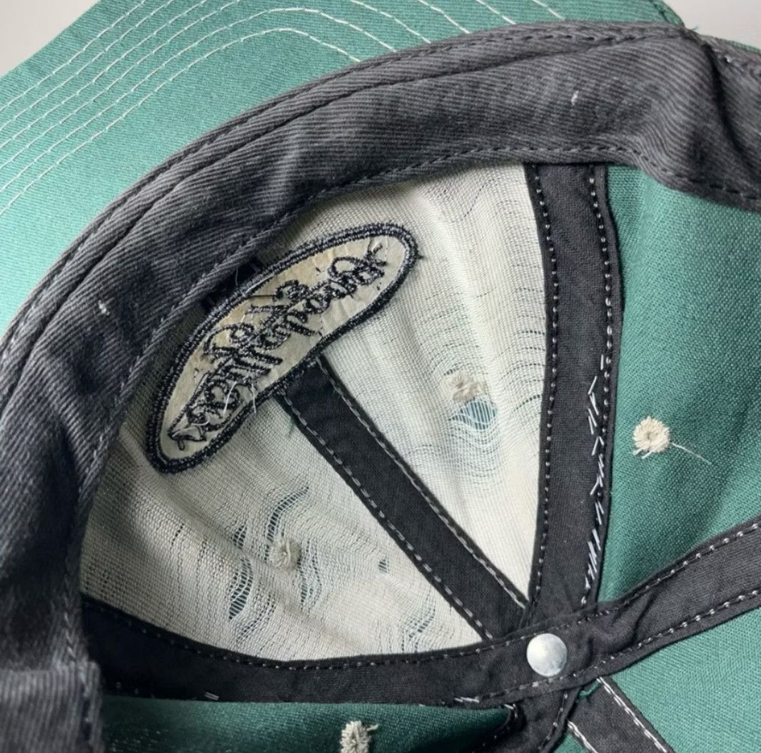 Billabong Vintage Billabong 6 Panel Green Surf Cap Hat Size ONE SIZE - 6 Thumbnail