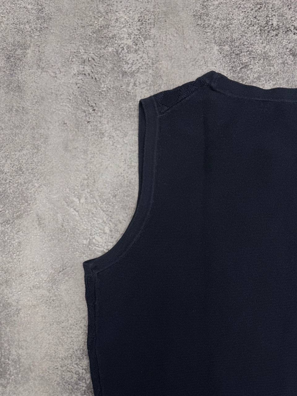Brooks Brooks Brothers Women's Knit Sleeveless Top Navy Size M Size M / US 6-8 / IT 42-44 - 6 Thumbnail