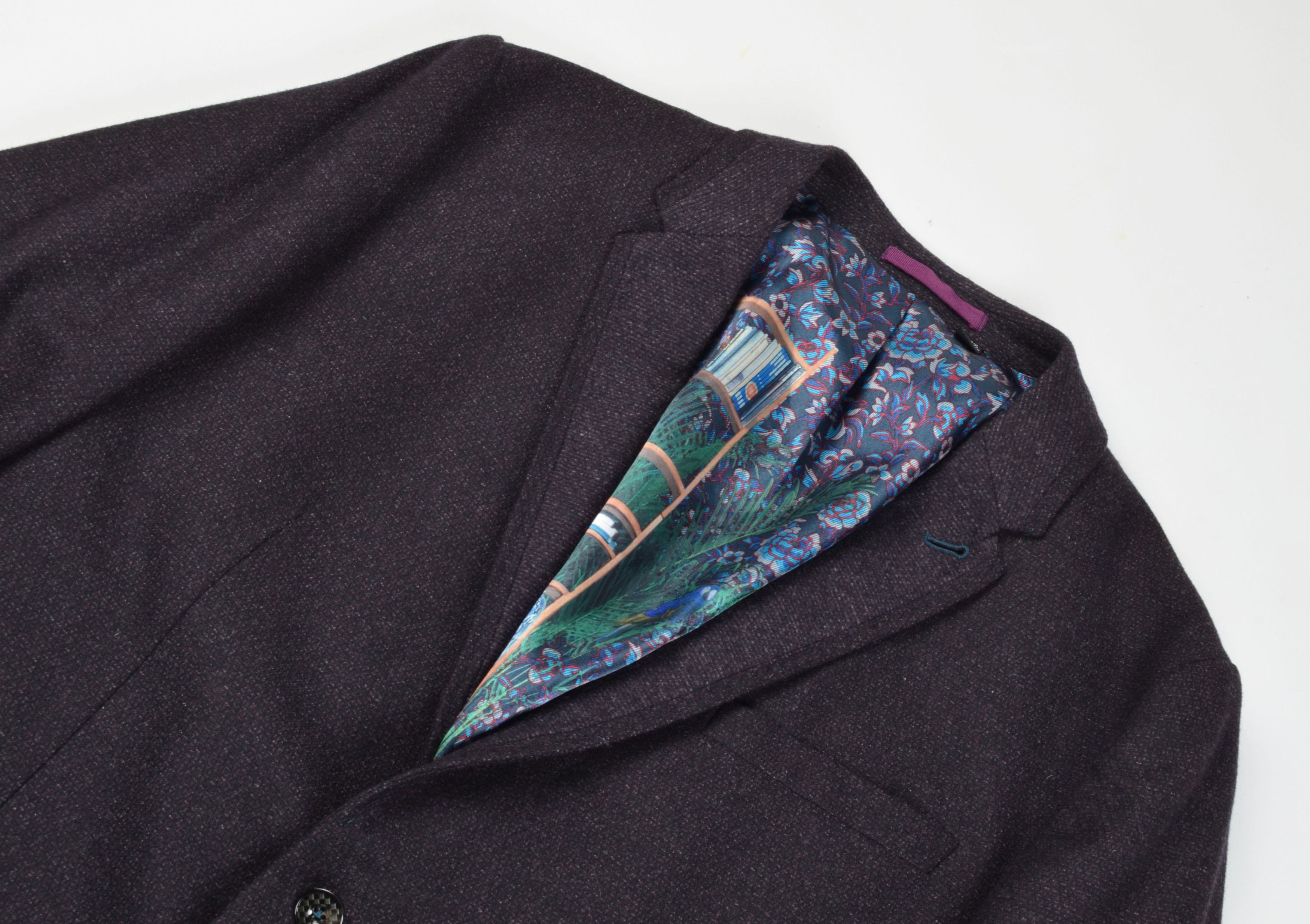 Ted Baker Ted Baker London Wool Blend 2Button Sport Blazer Jacket Size 42R - 3 Thumbnail