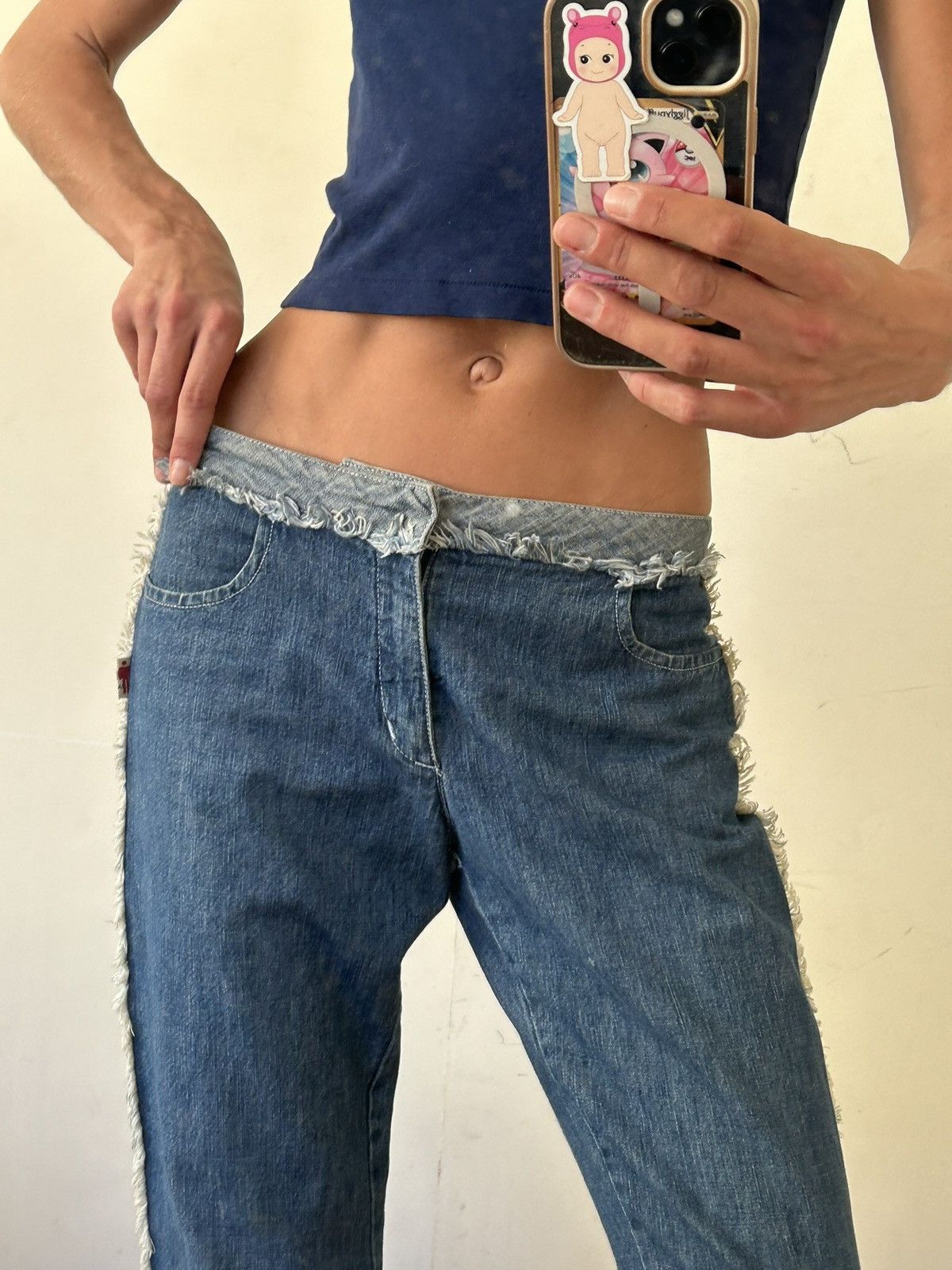 Jean Paul Gaultier JPG vintage rare jeans Size 24" / US 00 / IT 34 - 5 Thumbnail