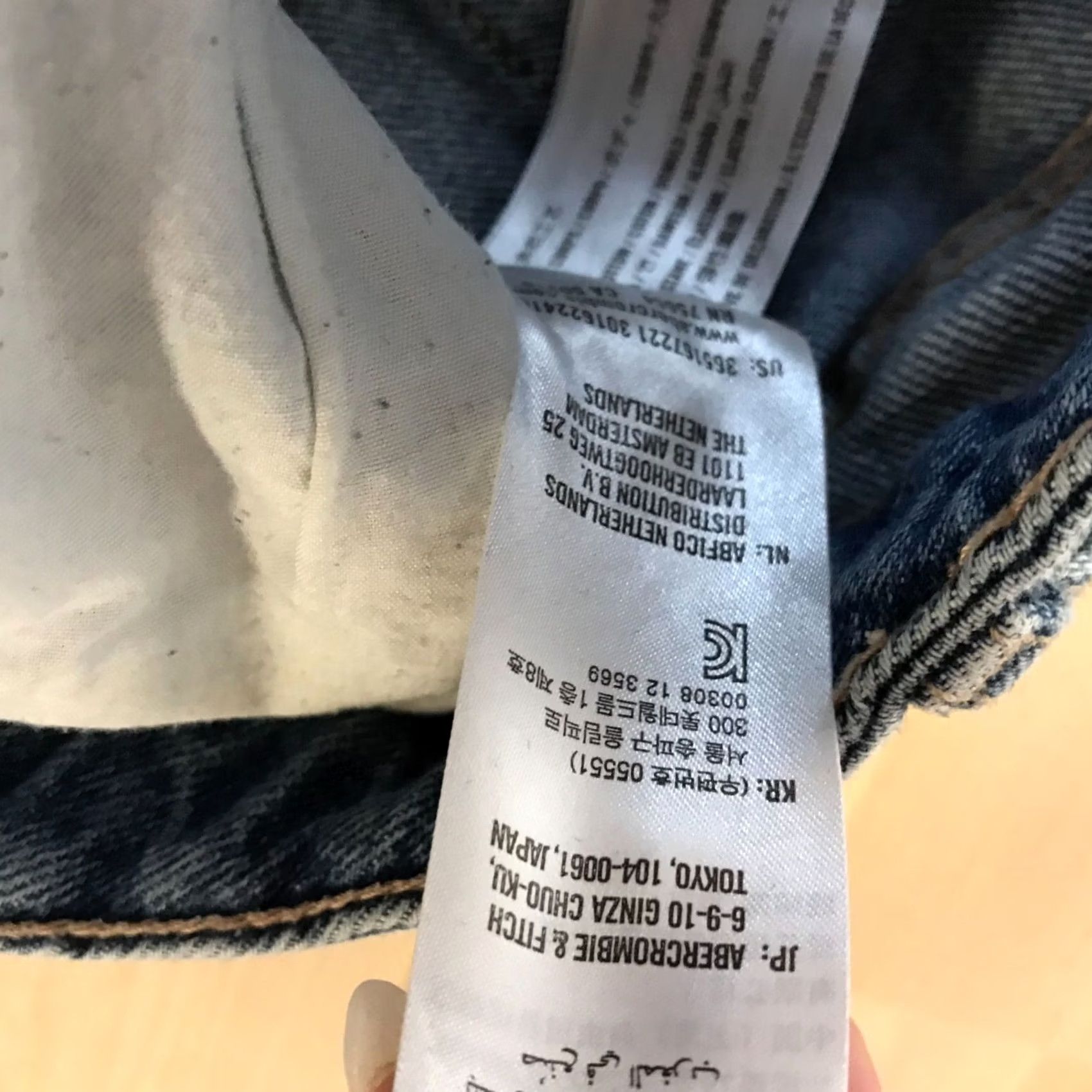 Vintage SOCIAL TOURIST Women's Blue Denim Straight Jeans 28R Size 28" / US 6 / IT 42 - 7 Thumbnail