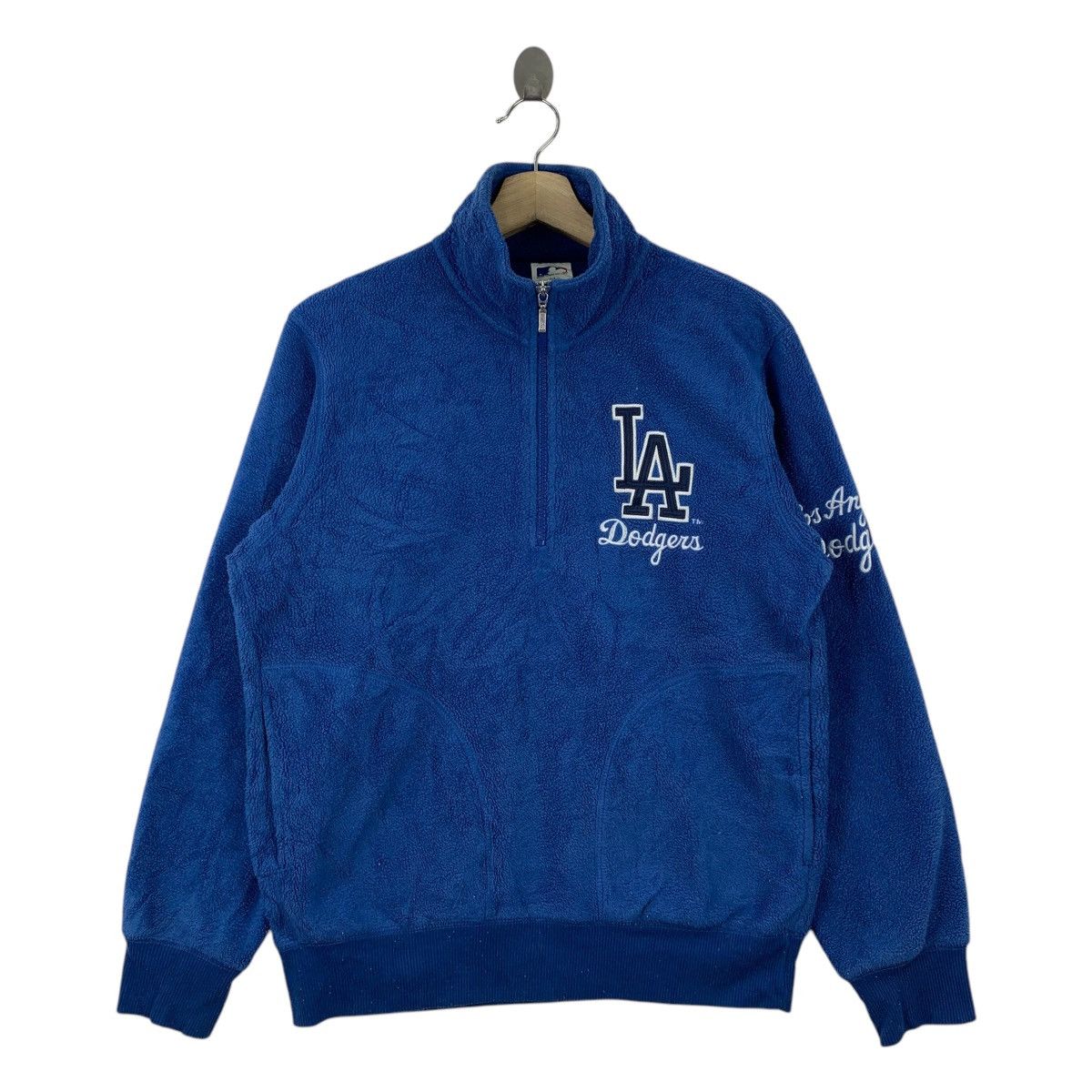 MLB Los Angeles DODGERS MLB Baseball Team Half Zipper Sweatshirt Size US M / EU 48-50 / 2 - 1 Thumbnail