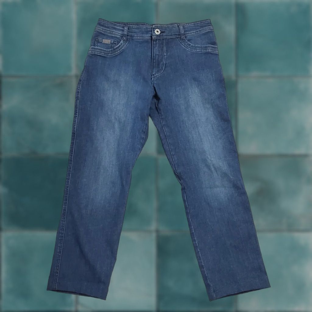 Vintage Kuhl Jeans Mens 32x30 Tapered Fit Indigo Dye Stretch Actual 31x26 Style 5201 Size US 32 / EU 48 - 1 Thumbnail