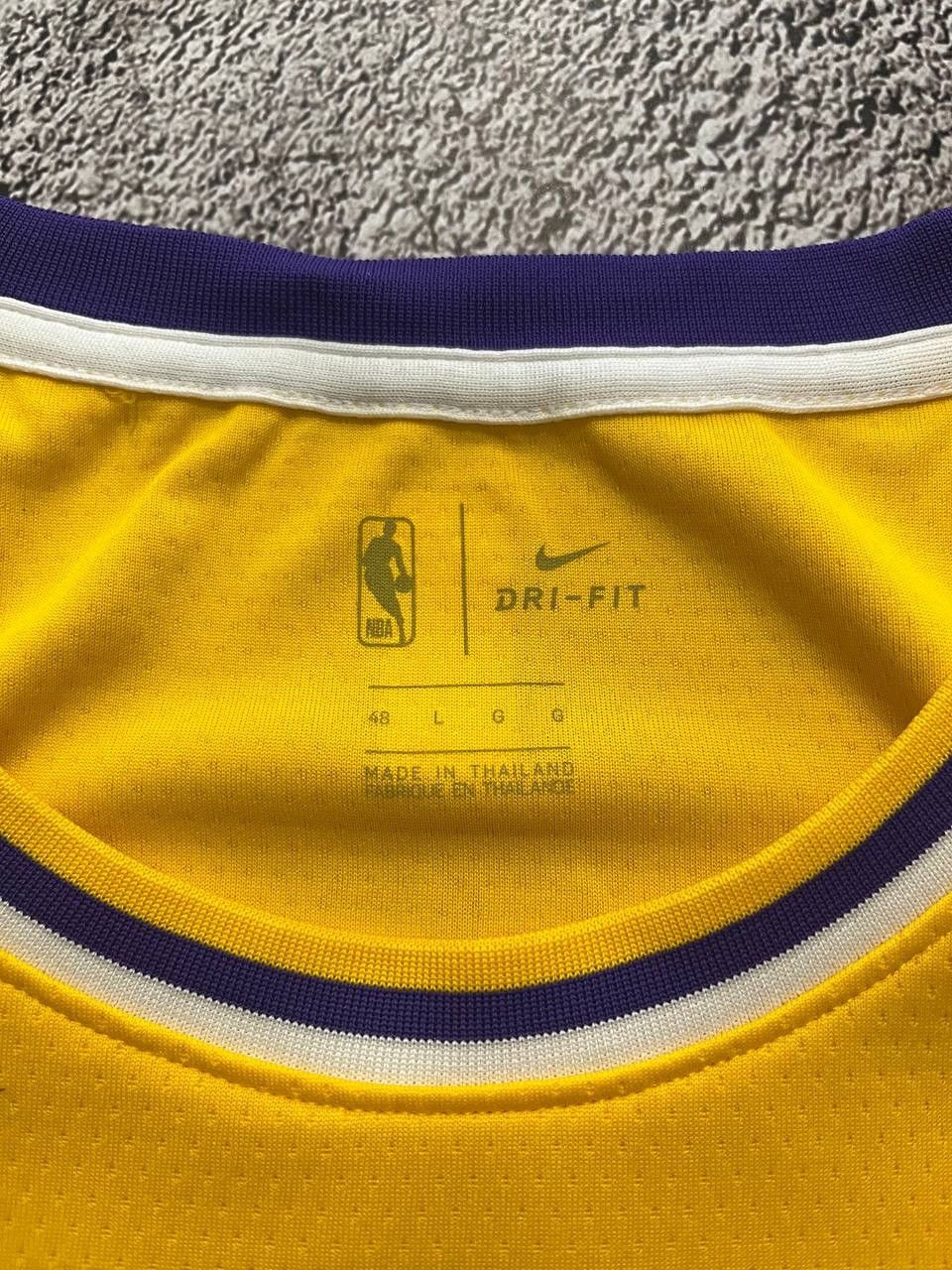 NBA × Nike × Vintage Nike Lebron James La Lakers Swingman Home Jersey Size 48 Size US M / EU 48-50 / 2 - 9 Thumbnail