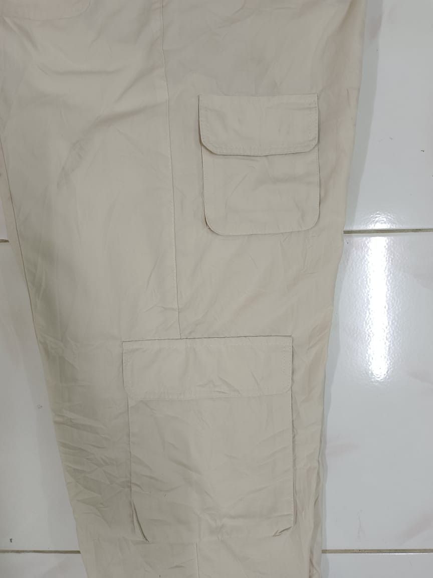 Japanese Brand Streetwear Society Baggy Wide Leg Cargo Parachute Pants Size US 39 - 14 Thumbnail