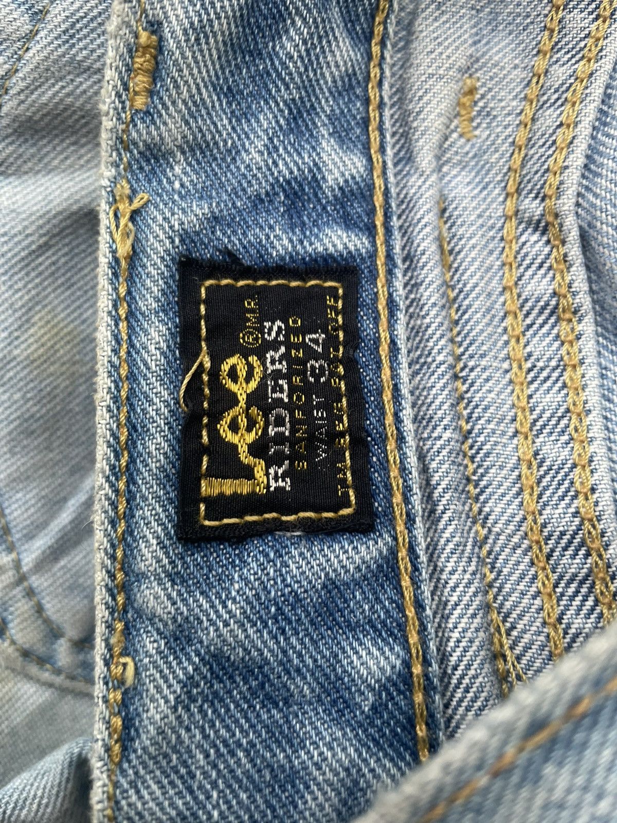 Lee Vintage Lee Riders 505 Selvedge Denim Size US 34 / EU 50 - 15 Thumbnail