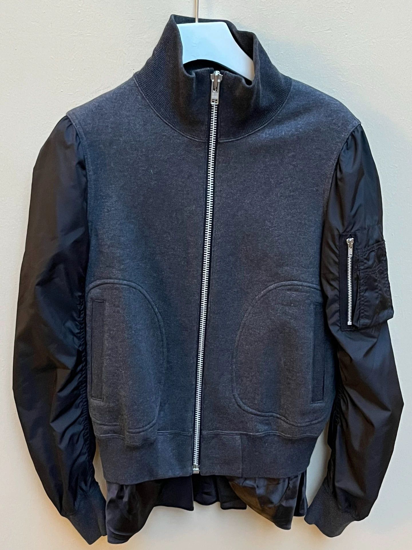 Sacai Sacai Luck 2012 Autumn/Winter Multi-fabric Baseball Jacket Size M / US 6-8 / IT 42-44 - 1 Thumbnail
