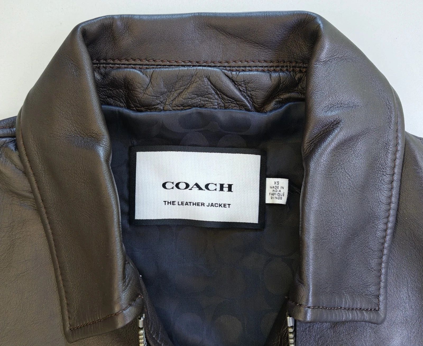 Coach Coach Leather Jacket FTP 5067 Size US XS / EU 42 / 0 - 3 Thumbnail