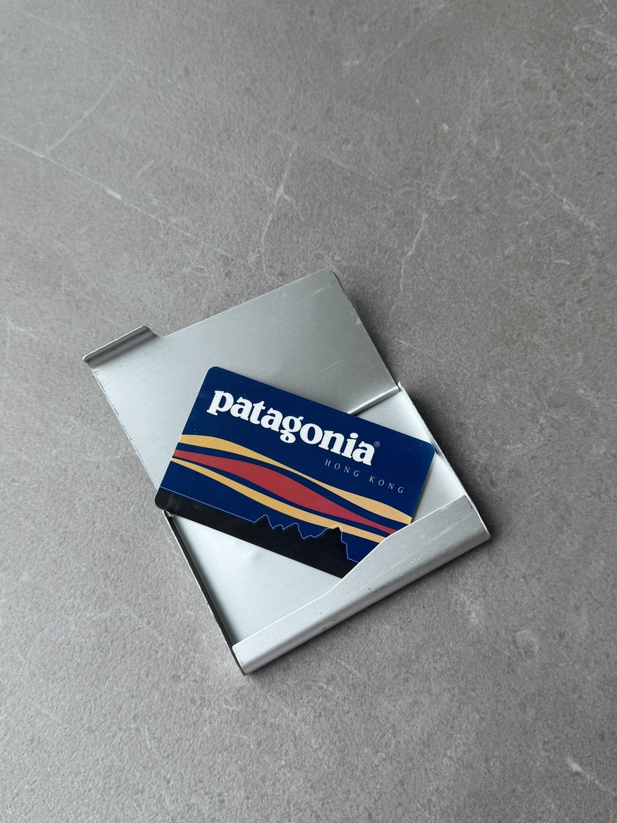 Japanese Brand Minimal Design Aluminium Super Light Card Holder Case Flip Box Size ONE SIZE - 8 Thumbnail
