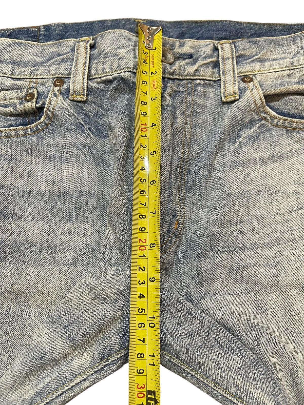 Uniqlo Vintage Japanese Uniqlo Faded Wash Style Baggy Jeans Size US 34 / EU 50 - 15 Thumbnail