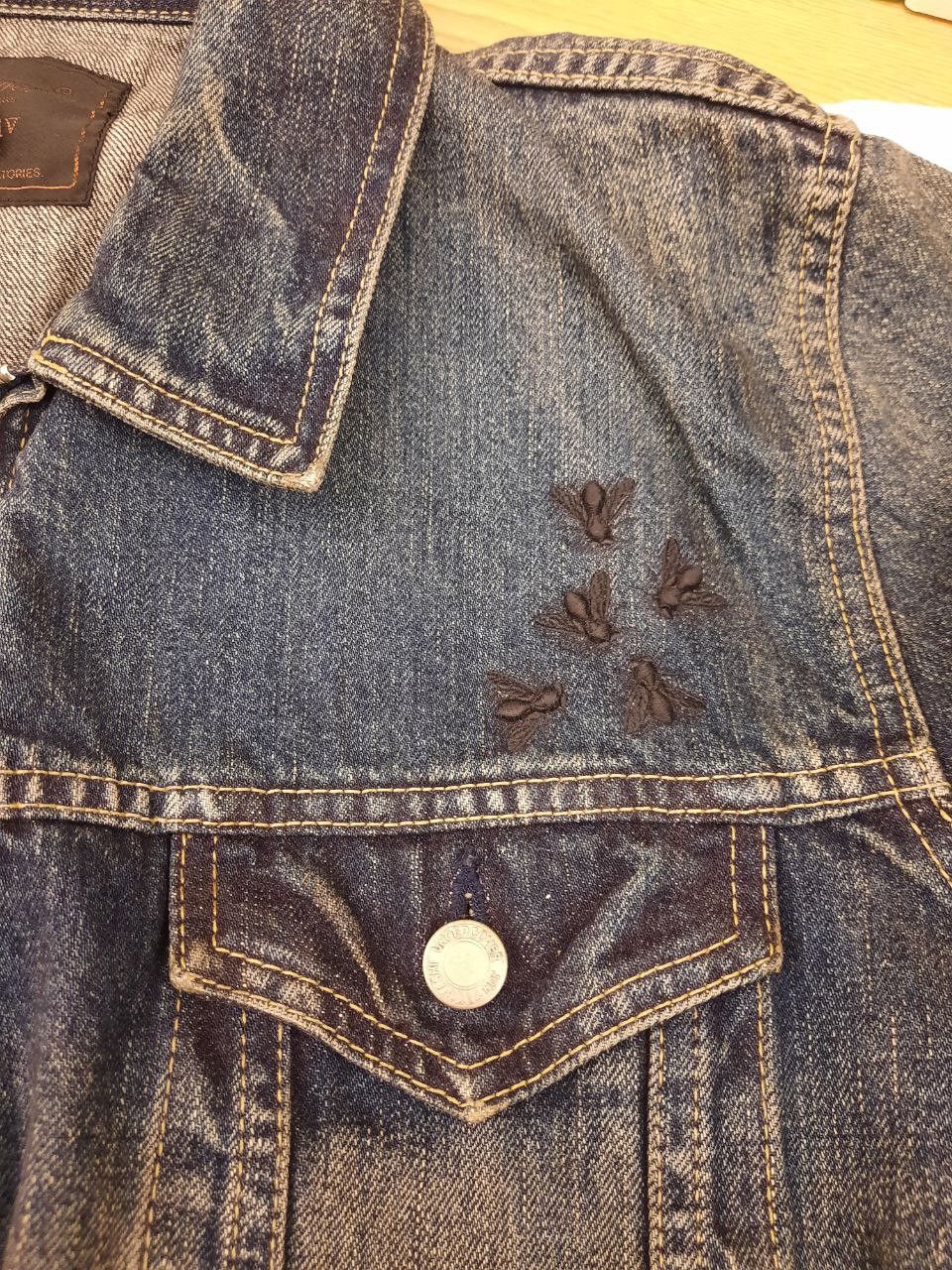 Undercover FW06 AW06 But Beautiful V Guruguru Bug Denim Jacket Size US XL / EU 56 / 4 - 3 Thumbnail