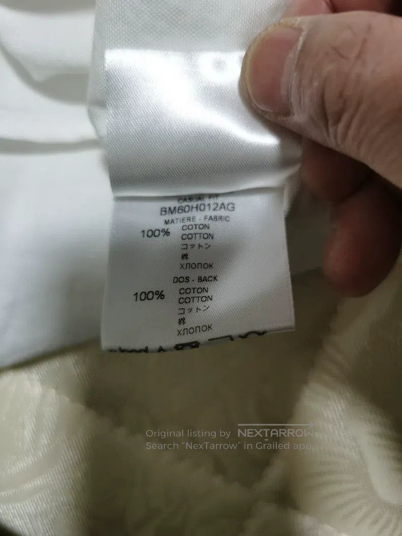 Givenchy Givenchy Oxford Twill Back Logo Shirt Size US S / EU 44-46 / 1 - 7 Thumbnail