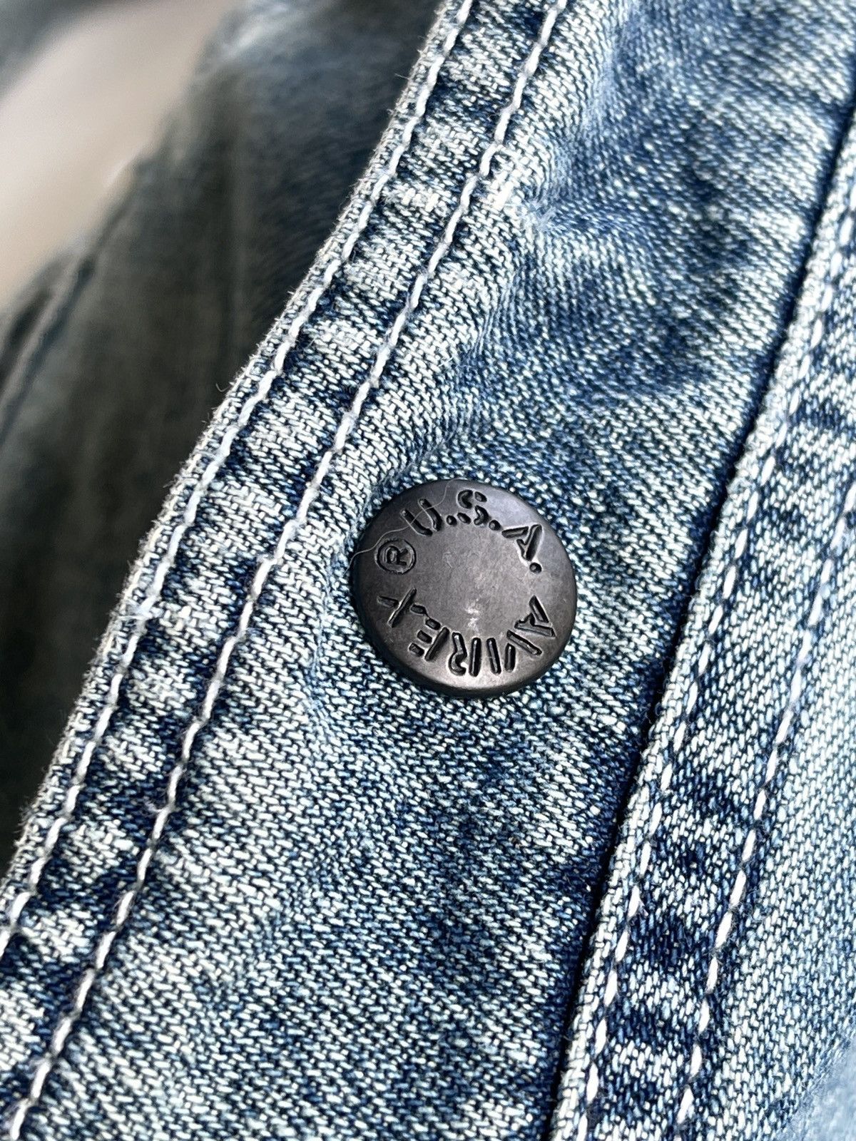 Avirex Vintage Avirex Chore Denim Jacket Size US L / EU 52-54 / 3 - 8 Thumbnail