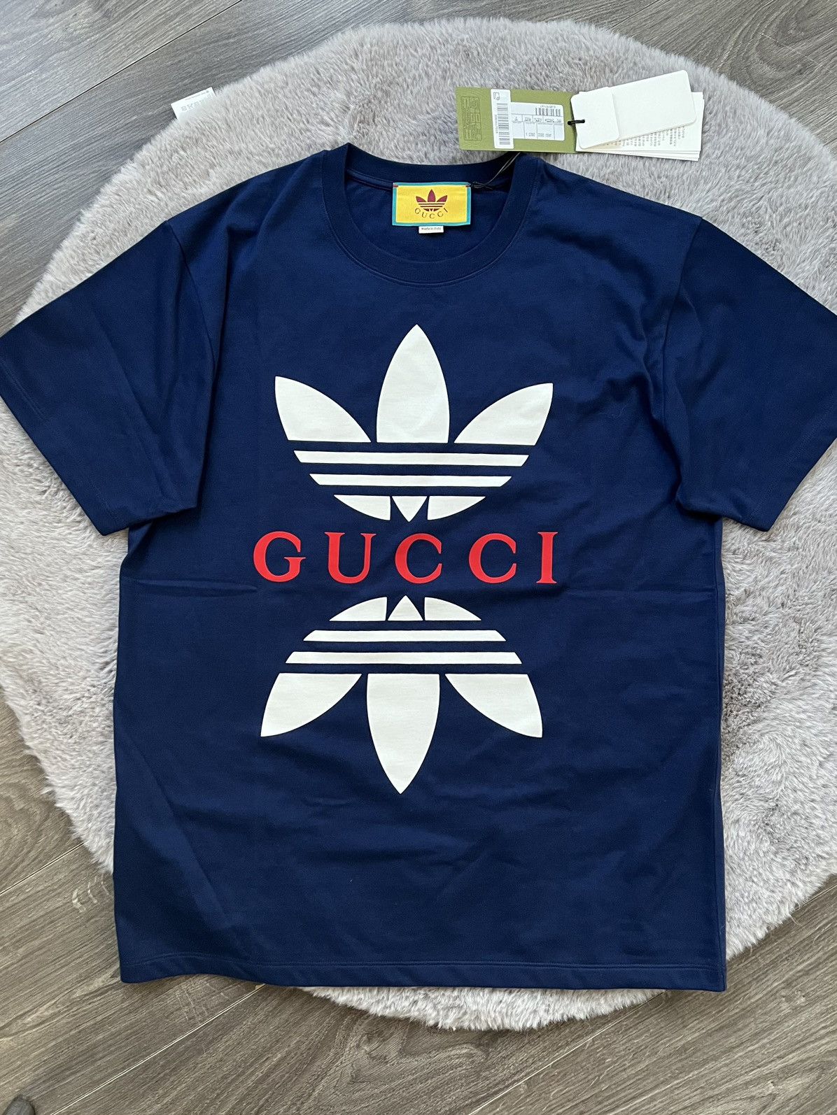 image of Adidas T-Shirt in Navy, Men's (Size Small)