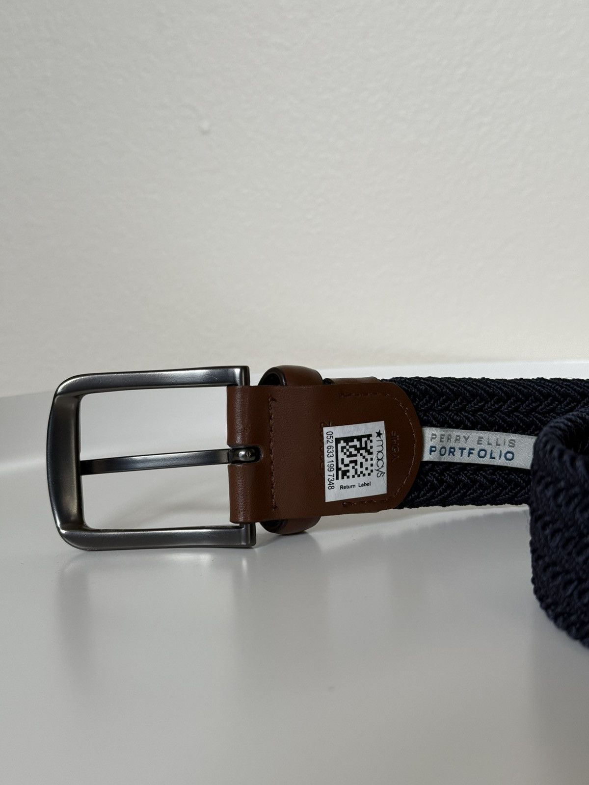 Perry Ellis Perry Ellis Portfolio Belt Size ONE SIZE - 4 Thumbnail