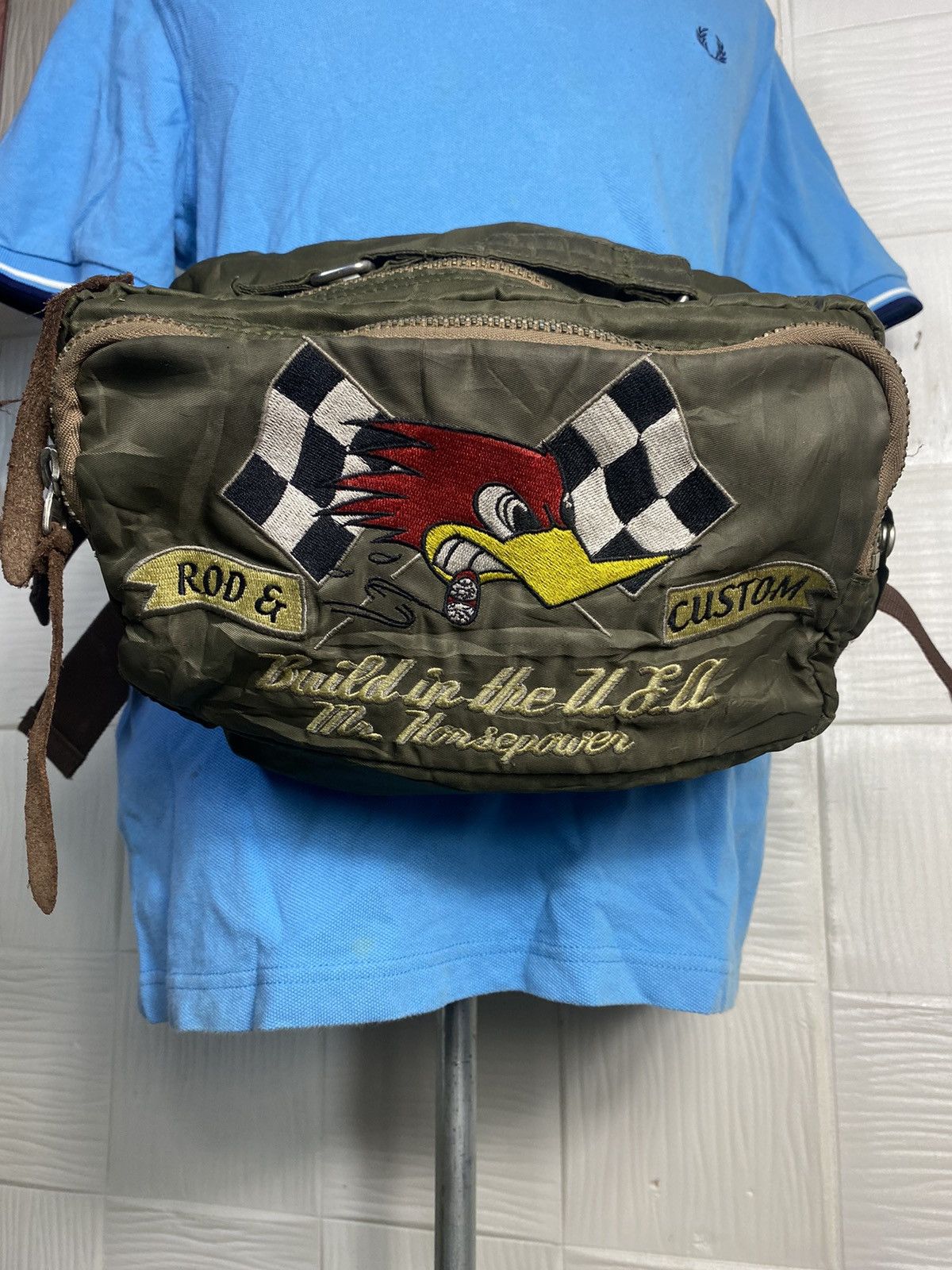 Vintage Mr clay smith woddy wood parker waist bag Size ONE SIZE - 3 Thumbnail