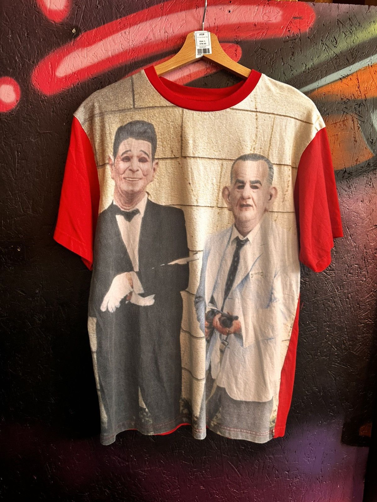 Fuck The Population FTP Ex Presidents T red Size US L / EU 52-54 / 3 - 1 Thumbnail