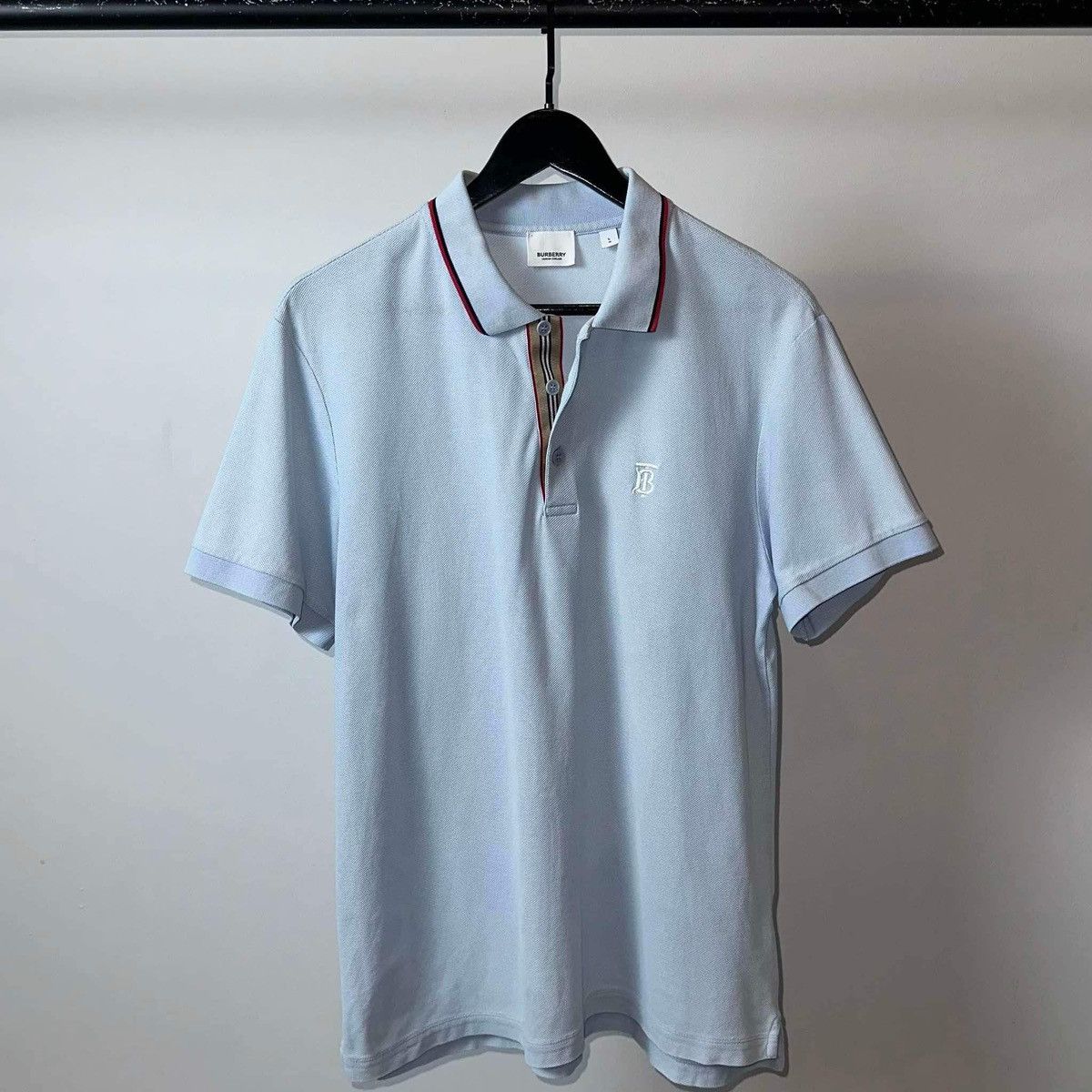 Burberry BURBERRY POLO SHIRT Size US L / EU 52-54 / 3 - 2 Thumbnail