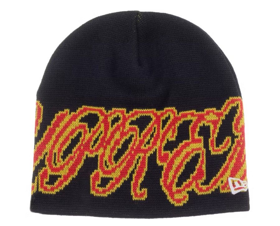 Supreme Supreme New Era Cursive Beanie Dark Navy (SS26) Size ONE SIZE - 1 Thumbnail