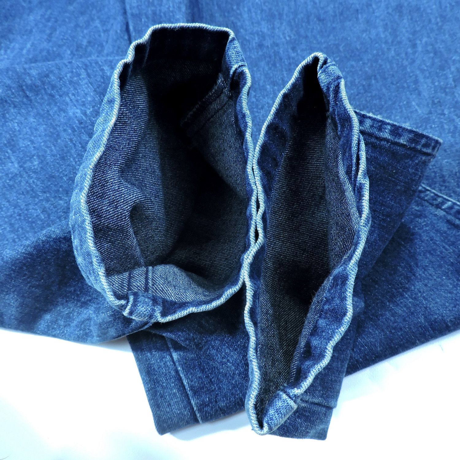 Issey Miyake ISSEY MIYAKE HIGH WAIST TAPERED DENIM LONG PANTS Size 29" - 11 Thumbnail