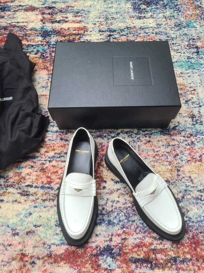 Saint Laurent Paris Saint Laurent Paris Leather shoes Size US 8 / EU 41 - 1 Thumbnail