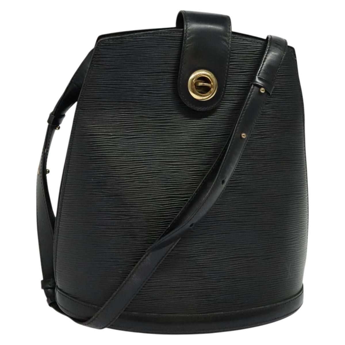 Louis Vuitton LOUIS VUITTON Epi Cluny Shoulder Bag Black M52252 Size ONE SIZE - 1 Thumbnail