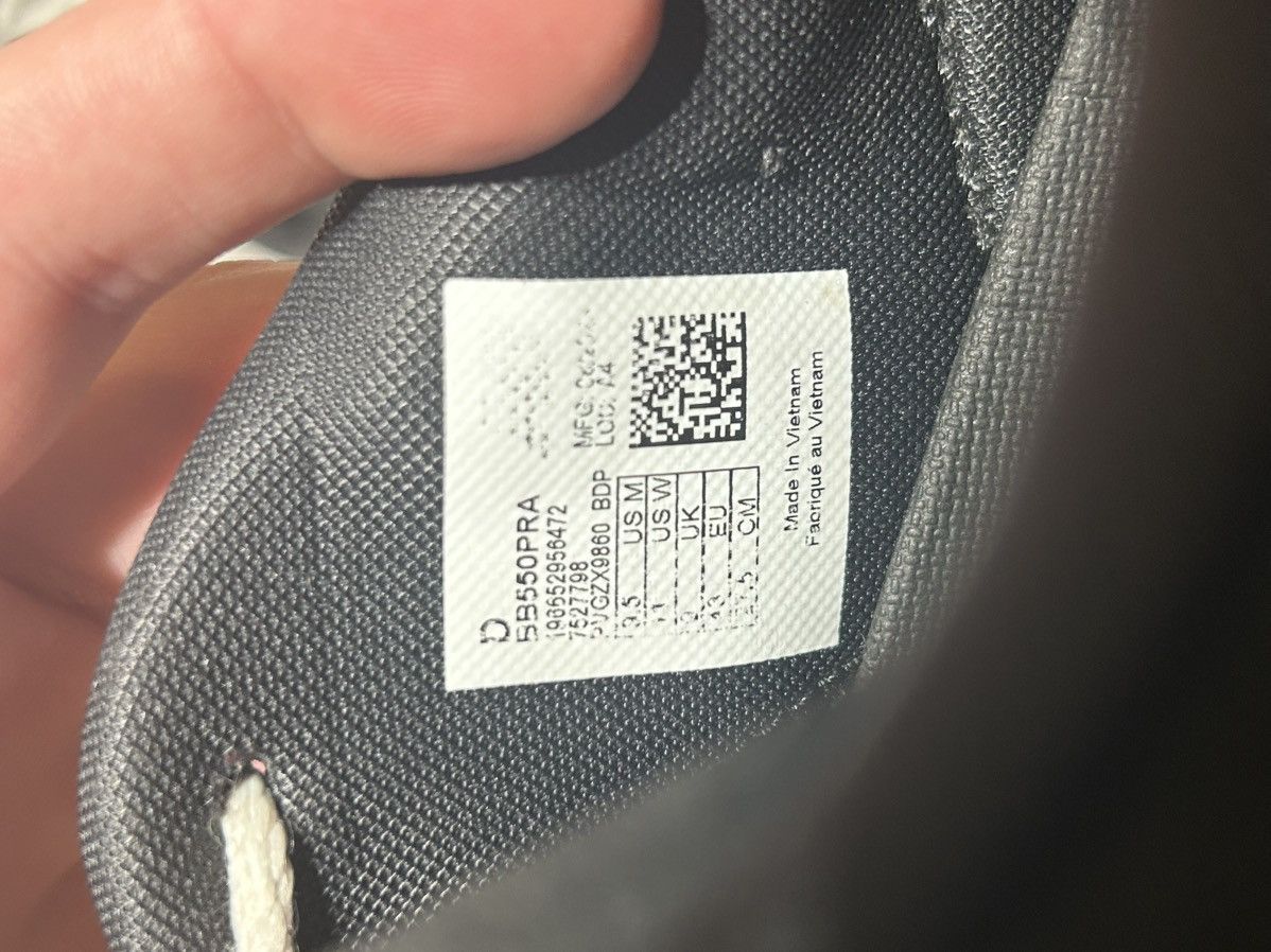New Balance Black/White New Balance 550’s Size US 9.5 / EU 42-43 - 7 Thumbnail