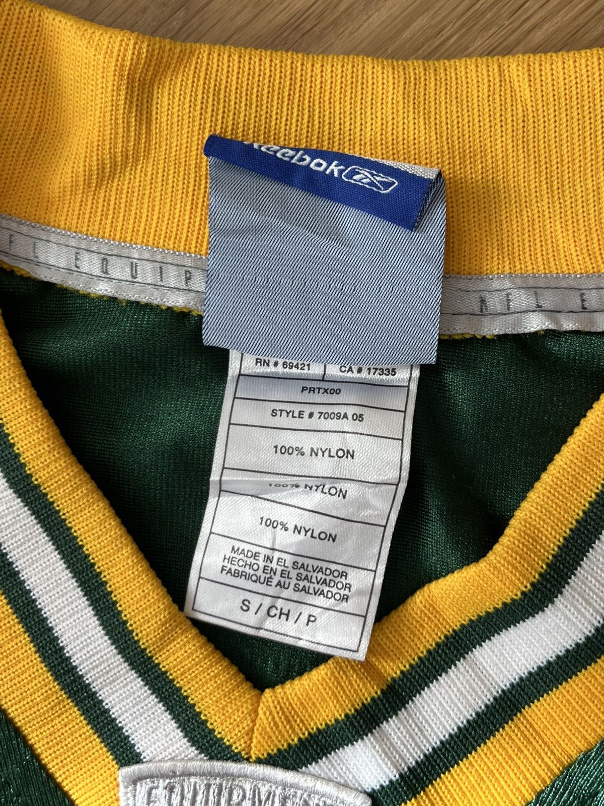 Reebok 2005/06 Green Bay Packers #4 Favre Reebok On Field Home S Size US S / EU 44-46 / 1 - 6 Thumbnail