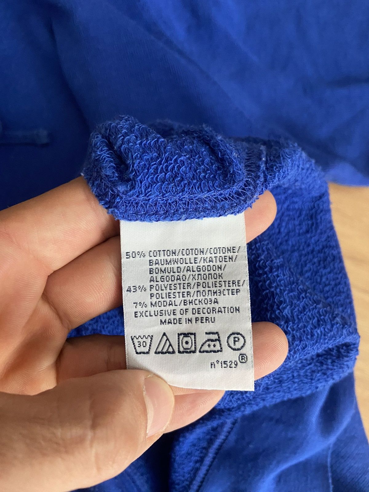 Polo Ralph Lauren Polo Ralph Lauren Blue Hoodie Small Logo Size M Size US M / EU 48-50 / 2 - 6 Thumbnail