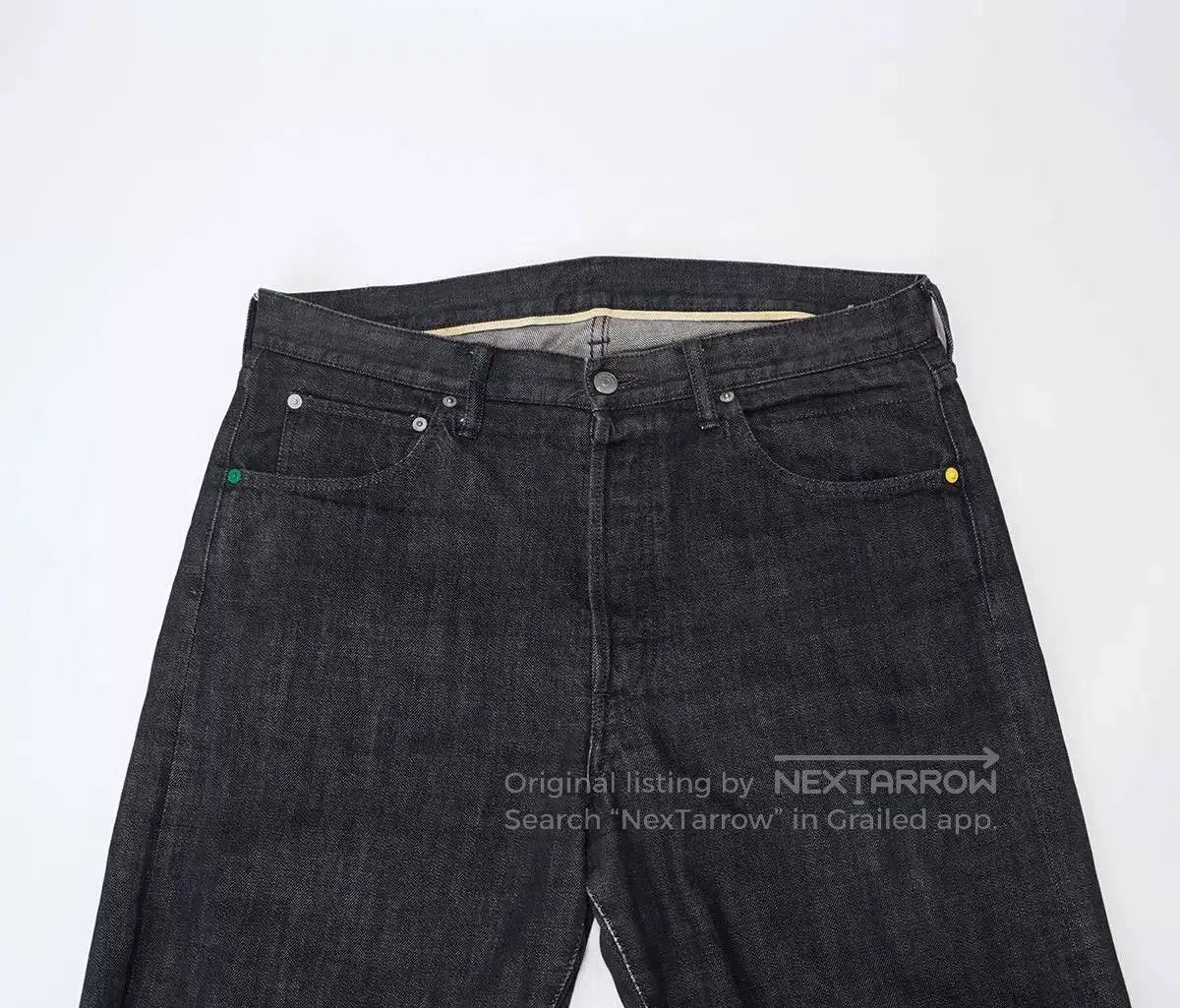Visvim visvim fluxus 05 black denim pants. Size US 36 / EU 52 - 3 Thumbnail