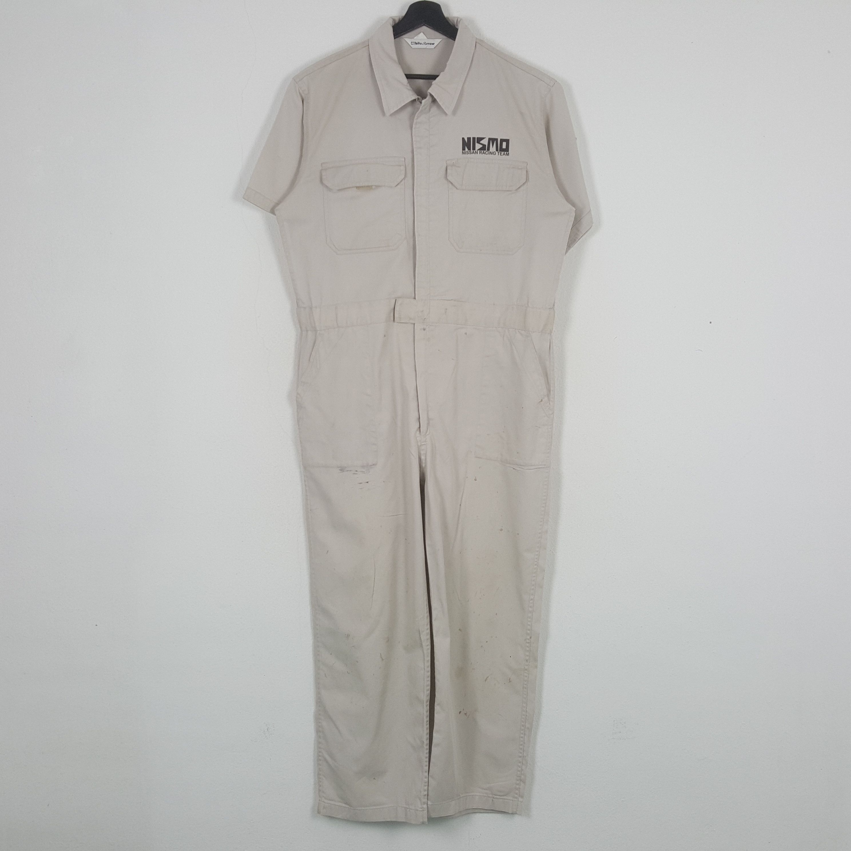 Vintage NISMO NISSAN Racing Team Custom Art Coverall C286N28 Size US L / EU 52-54 / 3 - 4 Thumbnail