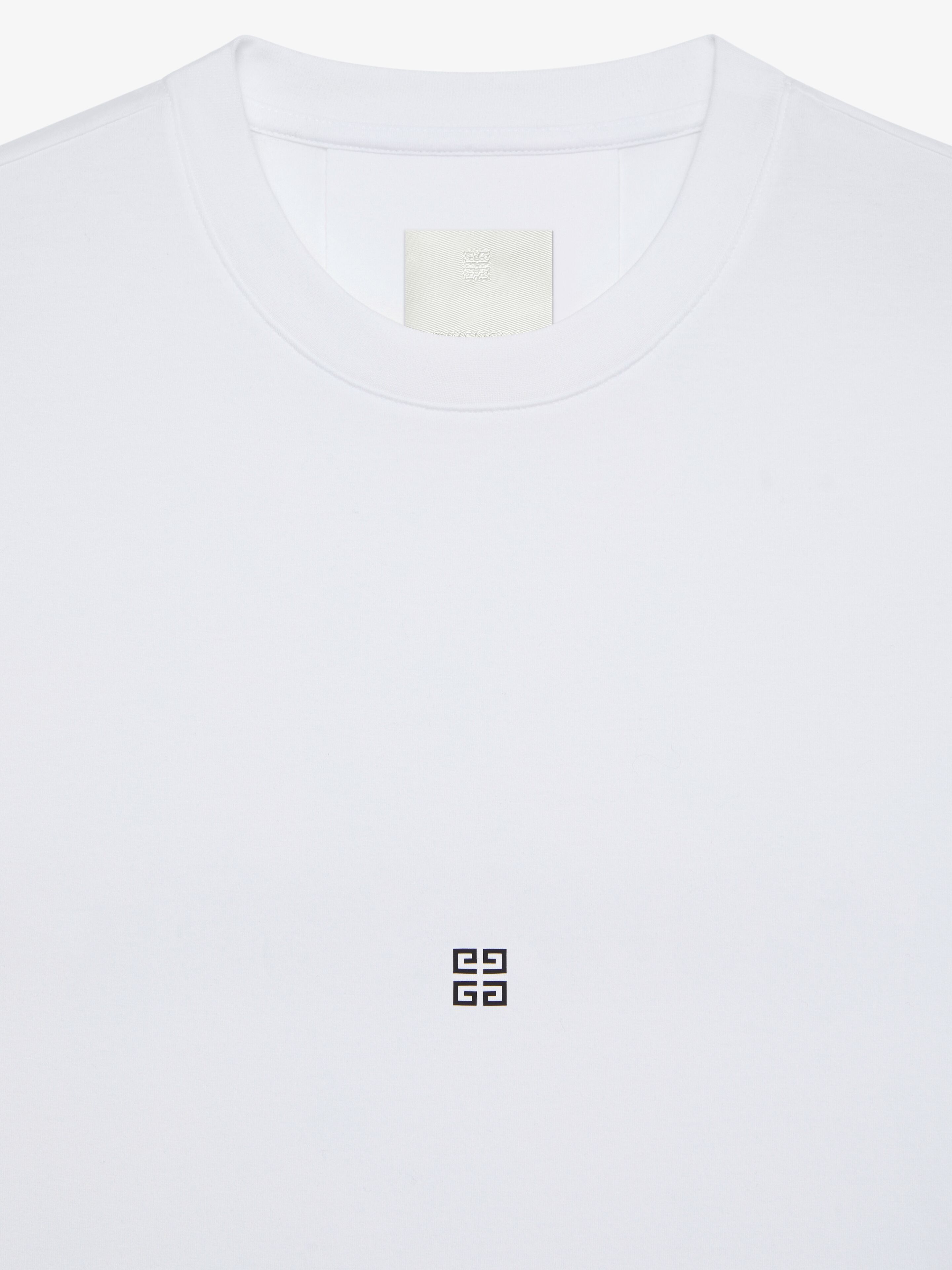Givenchy o1w1db10426 Slim Fit T-Shirt in White Size US M / EU 48-50 / 2 - 5 Thumbnail