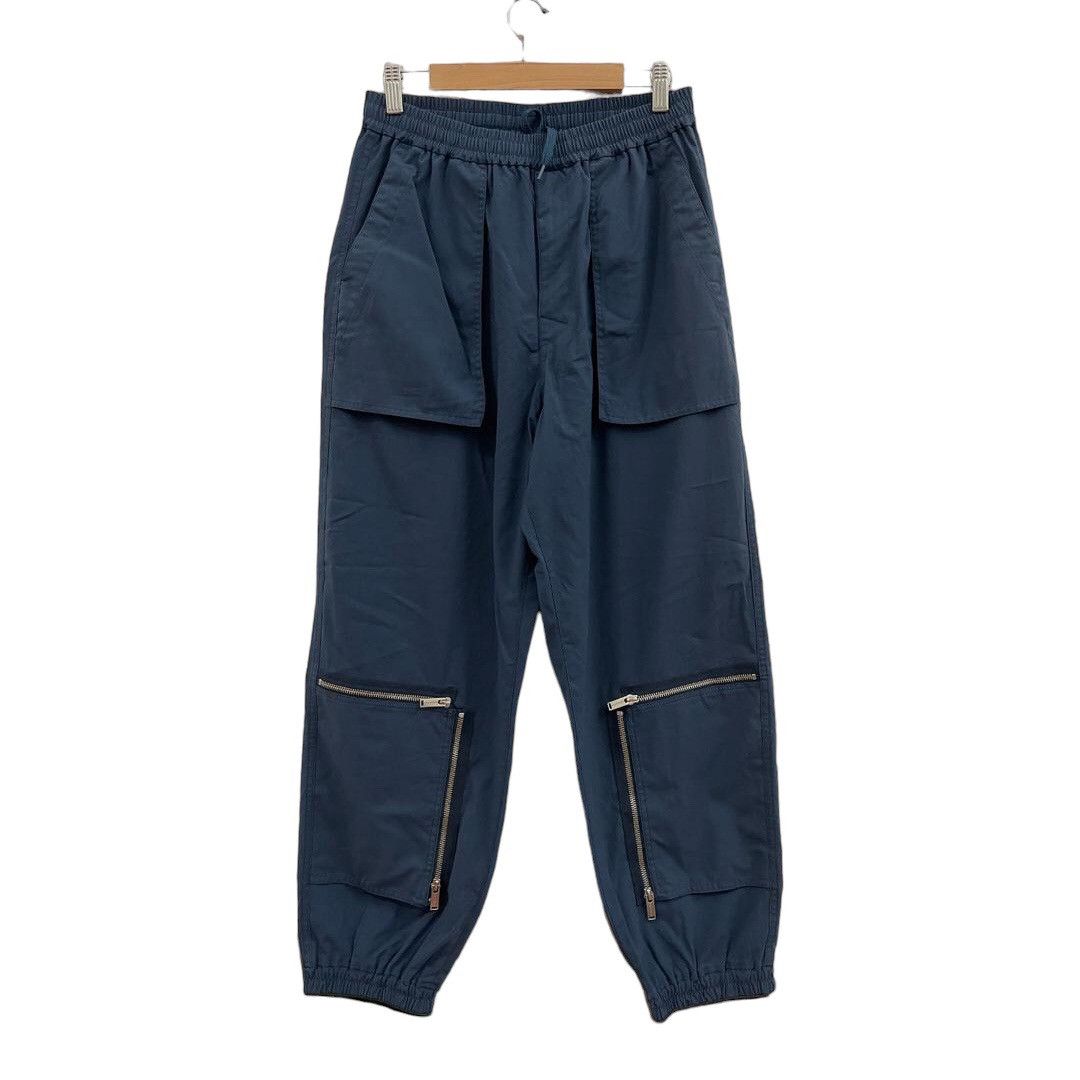 image of Undercover Japan Jun Takahashi X Gu Jogger Pants in Blue, Men's (Size 36)