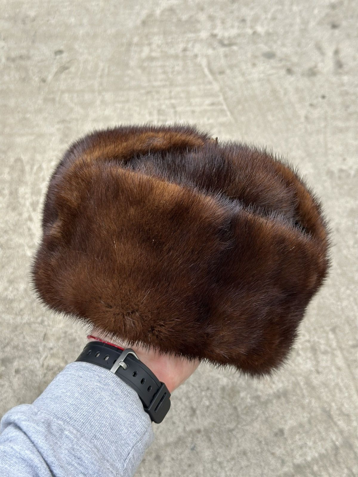Other Vintage Japanese Style USSR Hat Shapka Ushanka Fur Cap Size ONE SIZE - 9 Thumbnail