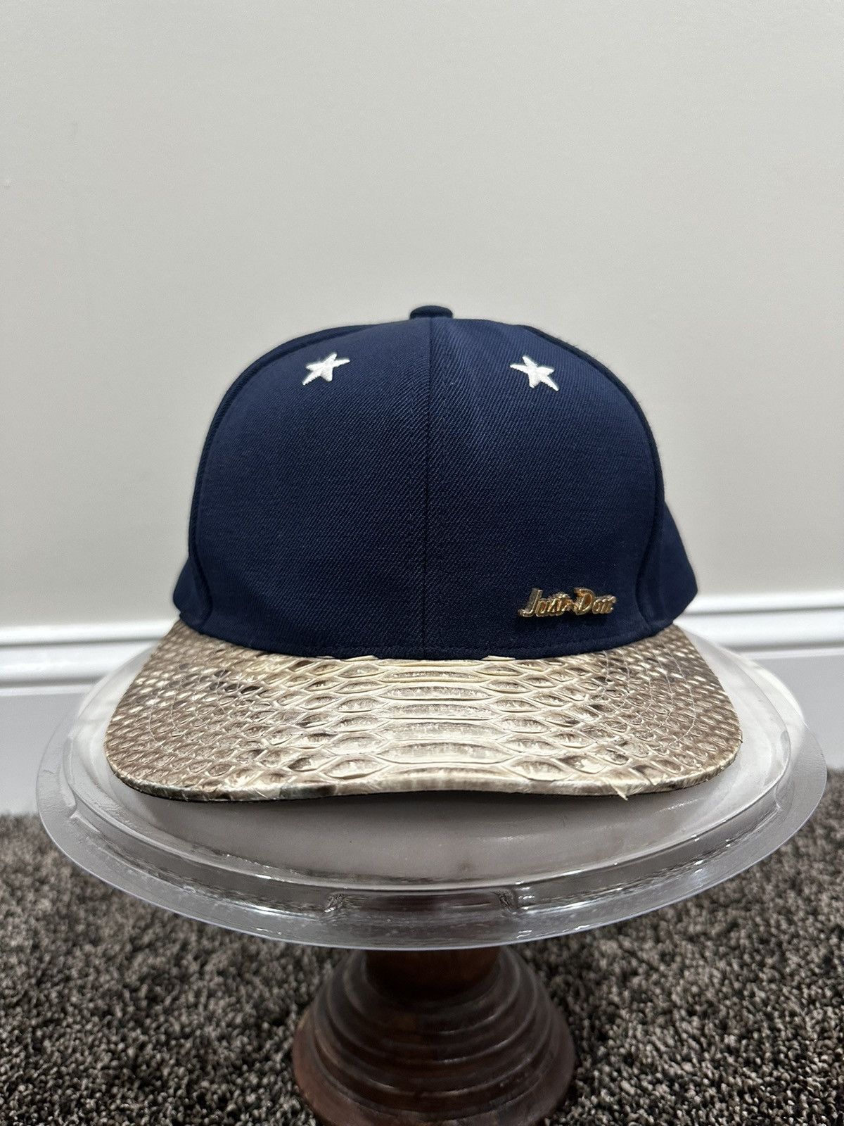 JUST DON MITCHELL & ness hat authentic snakeskin 2024