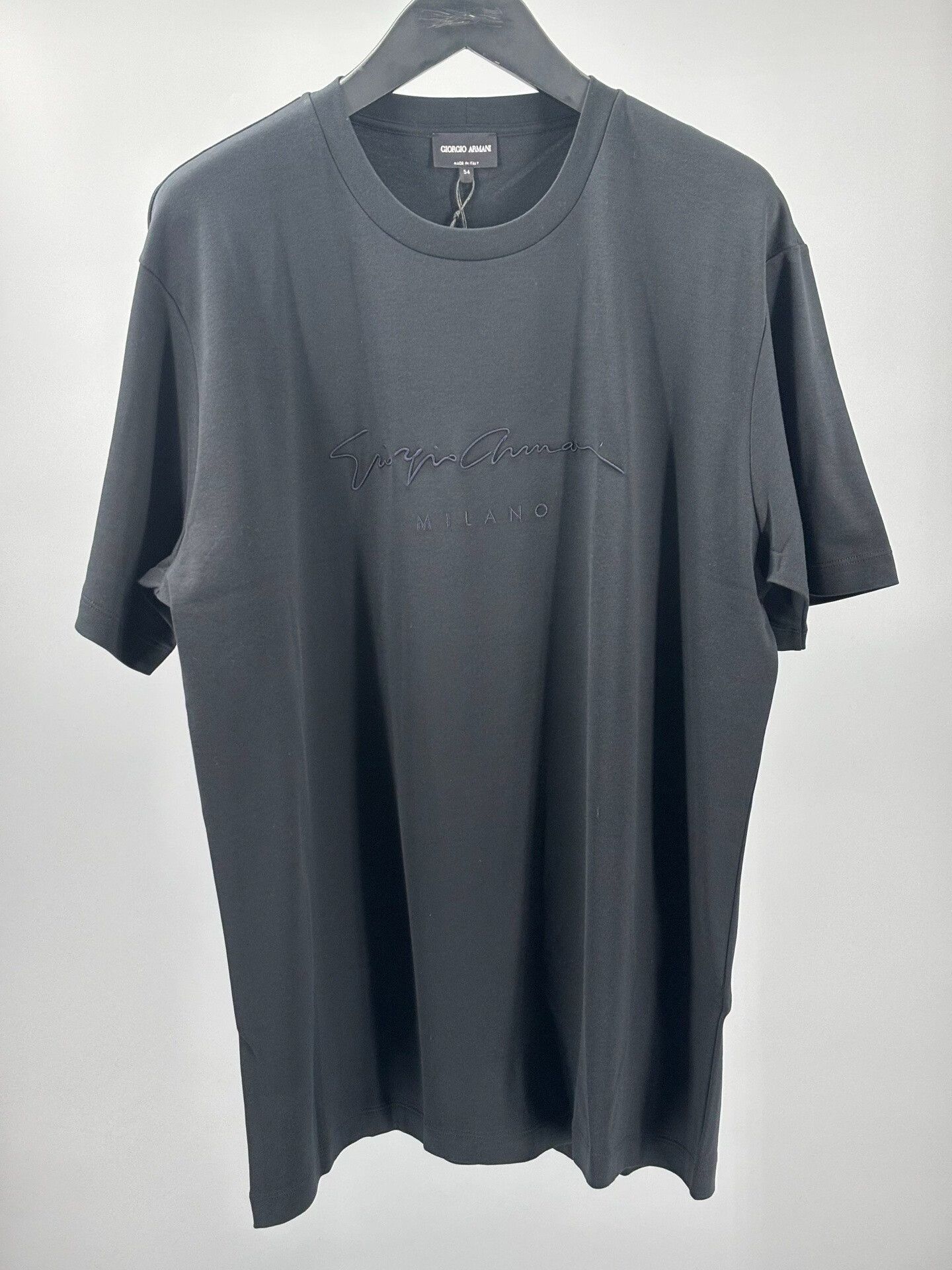 Emporio Armani giorgio armani men's t-shirt in black Size US L / EU 52-54 / 3 - 1 Thumbnail