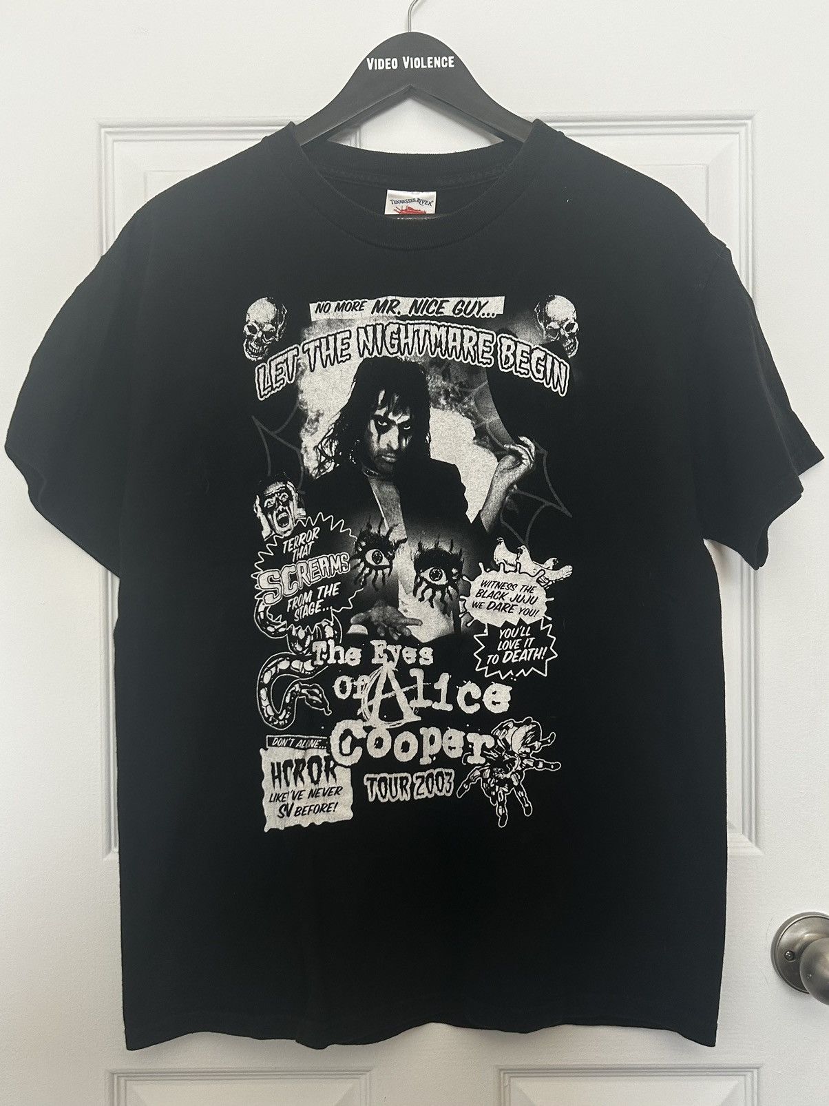 Vintage 2003 Alice Cooper Tour Tee Size US L / EU 52-54 / 3 - 2 Thumbnail