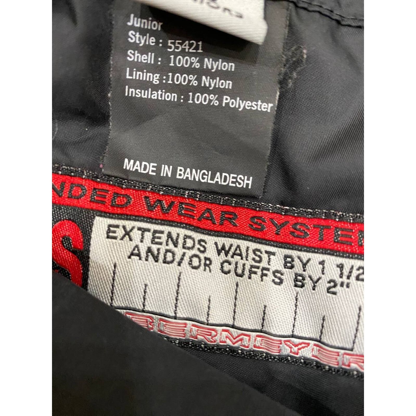Obermeyer Obermeyer boy Black Zippered Pockets Size 8 A000101 Size US 27 - 4 Thumbnail