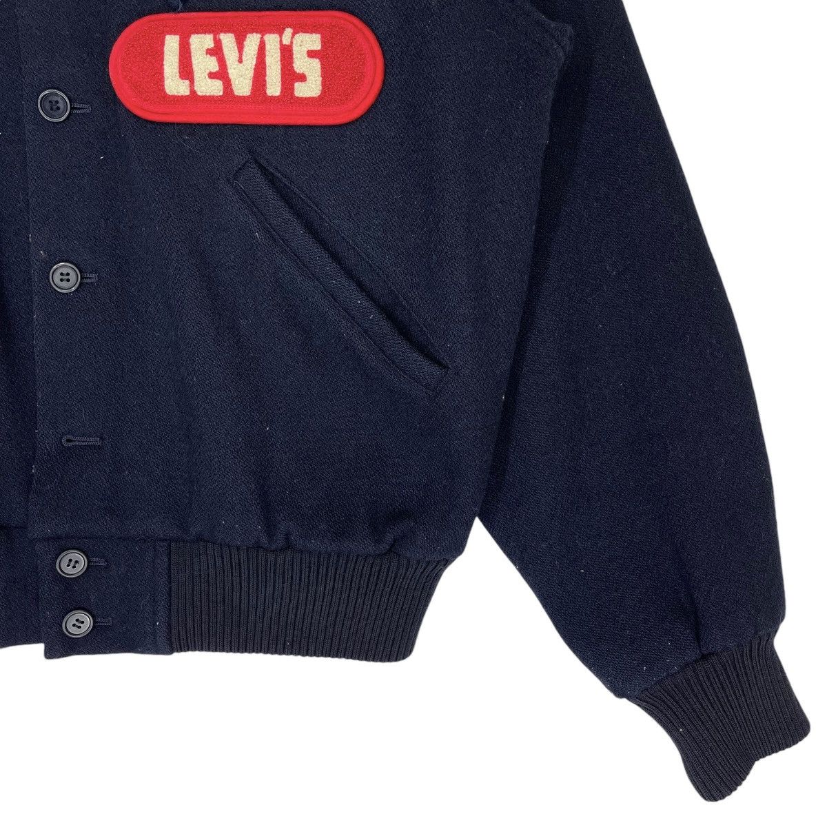 Levi's × Vintage 90s Levis Wool Varsity Jacket Size US M / EU 48-50 / 2 - 6 Thumbnail