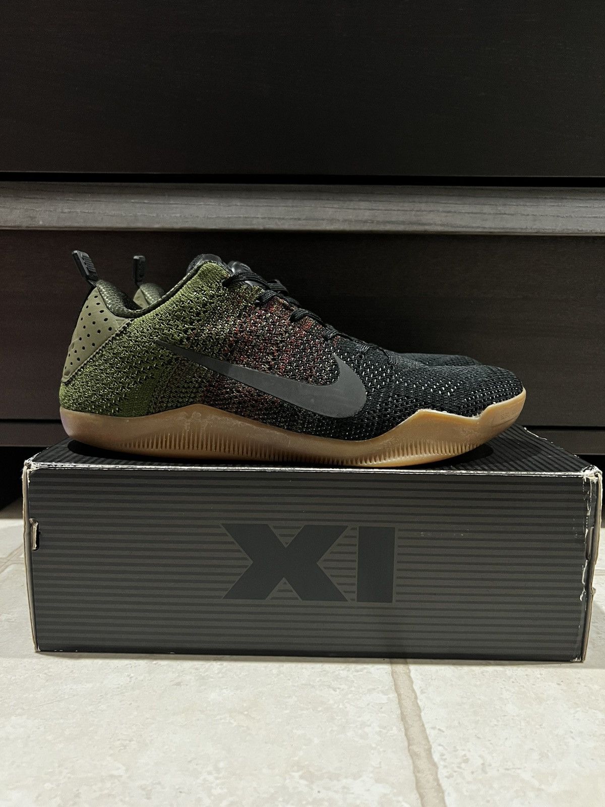 Nike Nike Kobe XI (11) Elite Low 4KB Black Horse Size US 11 / EU 44 - 5 Thumbnail