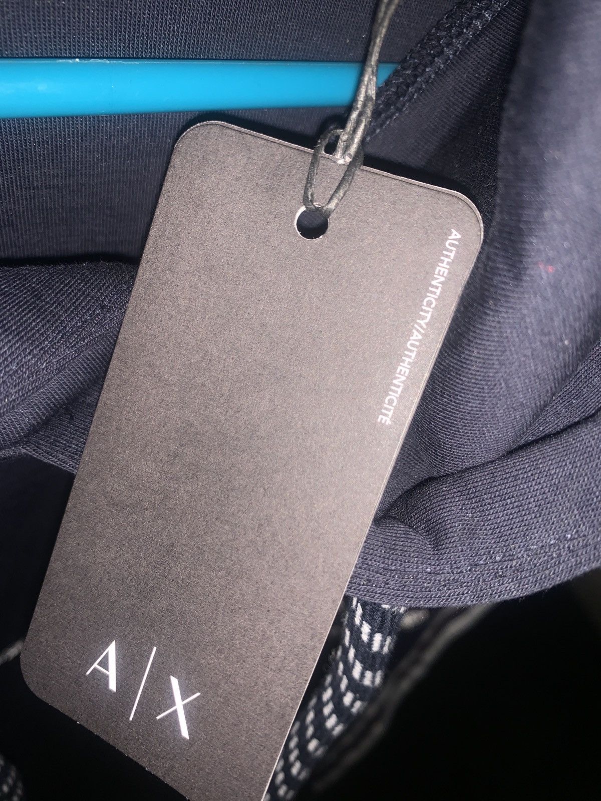 Armani Exchange Armani Exchange navy hoodie Size US L / EU 52-54 / 3 - 3 Thumbnail