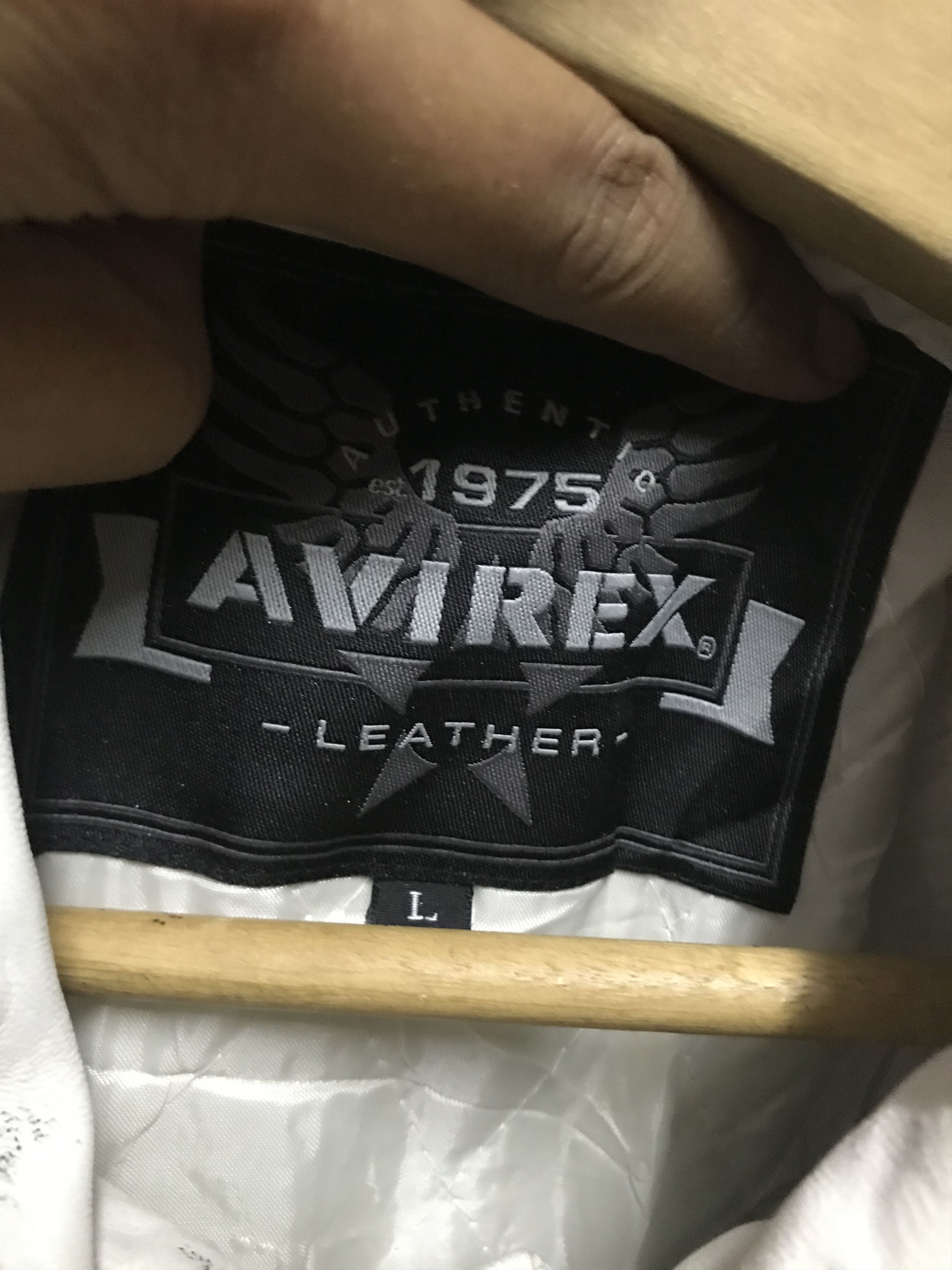 Avirex AVIREX LEATHER JACKET Size US L / EU 52-54 / 3 - 3 Thumbnail