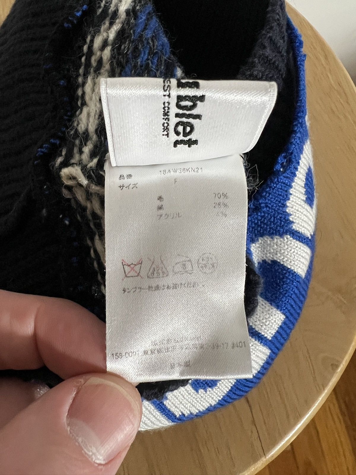 Doublet Doublet AW18 3 Layer Knit Cap Size ONE SIZE - 12 Thumbnail